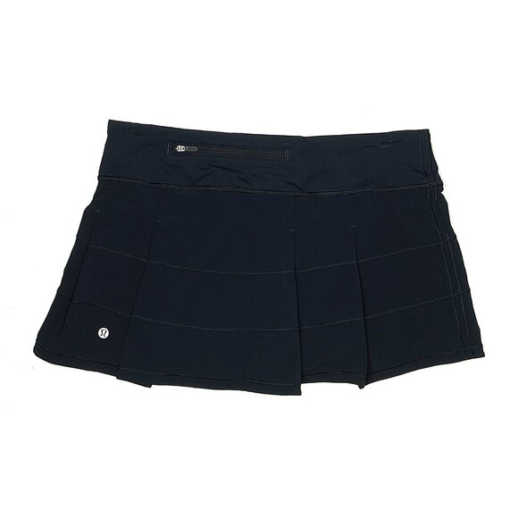 Lululemon Pace Rival tennis skirt true NAVY sz 8 Perfect run pickleball skort - Picture 1 of 2